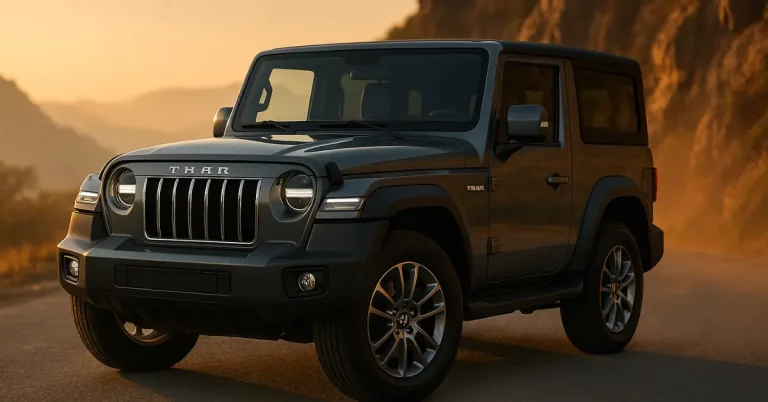 The Legend Returns! 2025 Mahindra Thar Facelift with Bold Design & Modern Interior
