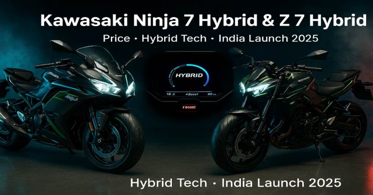 पेट्रोल की टंकी भूल जाओ! Kawasaki की नई Ninja 7 Hybrid अब सिर्फ बैटरी पर भी चलेगी, पार्किंग के लिए मिला रिवर्स गियर