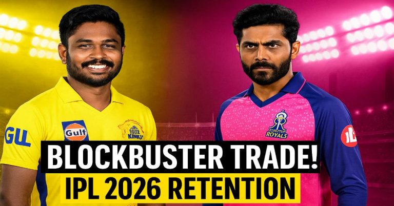 BLOCKBUSTER TRADE: Sanju Samson TRADED to CSK! Jadeja Leaves Chennai!