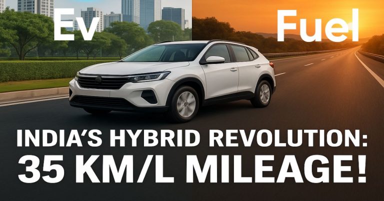 The Petrol Car Killer? India’s First ‘True’ Hybrid Arrives – 35 km/l Mileage Shocks Everyone