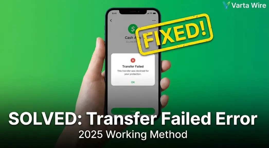 Facing the Cash App transfer failed for my protection error? Don't panic. Here are 5 proven ways to fix the Cash App transfer failed for my protection issue instantly in 2025.
