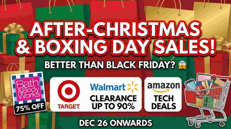 After Christmas Sales 2025