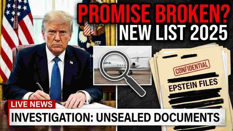 Epstein Files 2025: Did Trump Break His Promise to Release the List?