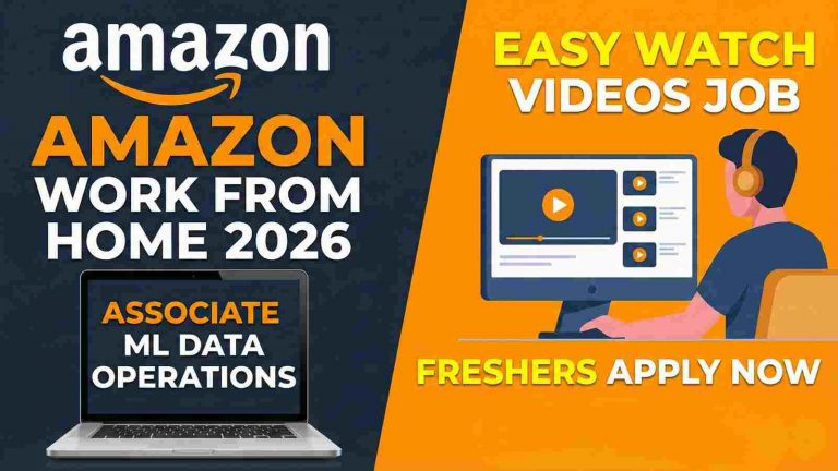 Amazon Work From Home Job 2026