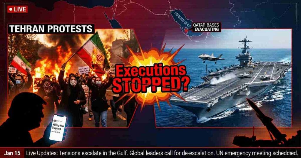 Iran-US War 2026: Executions Stopped or Trump's Trap?