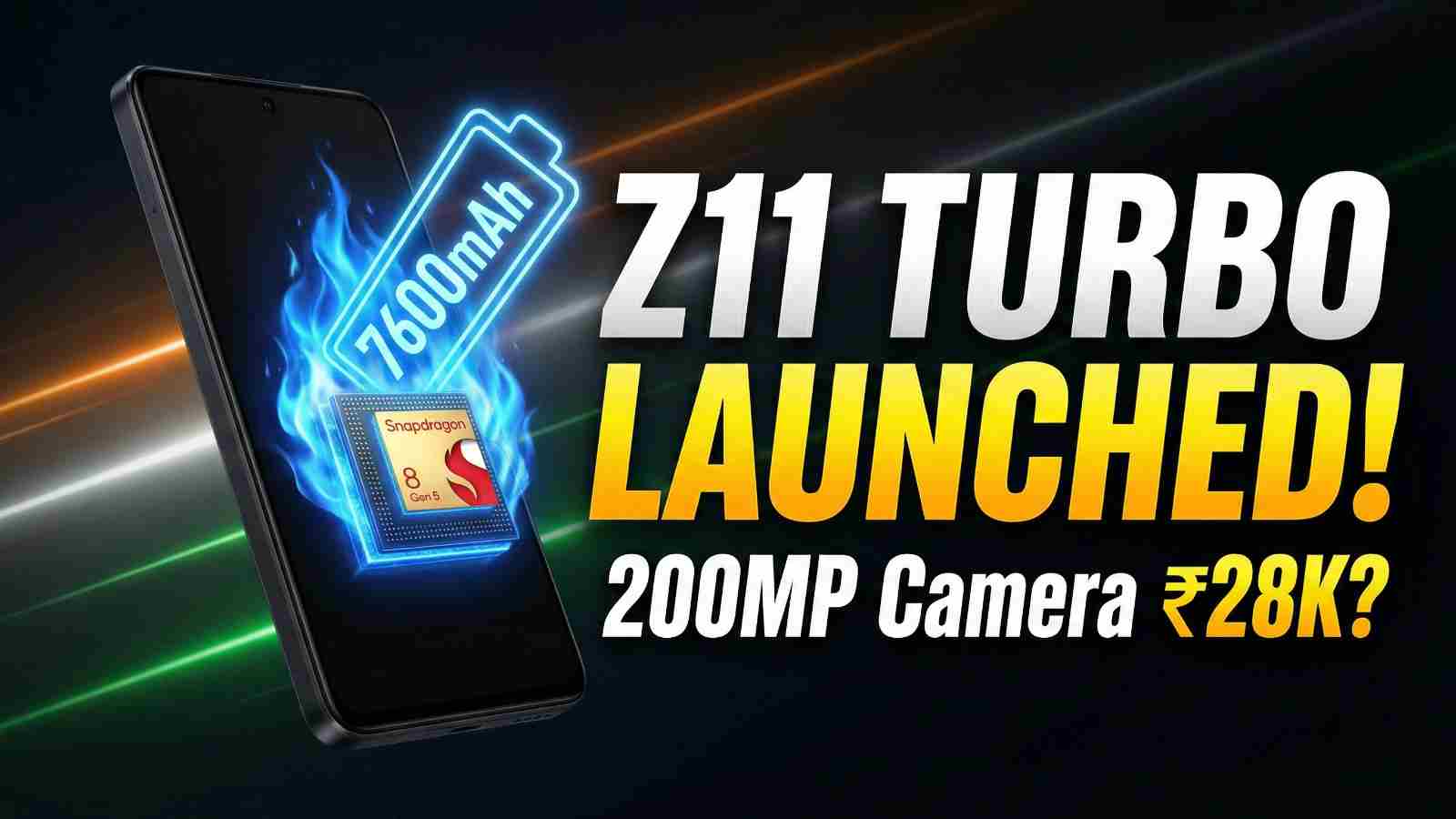iQOO Z11 Turbo Launched