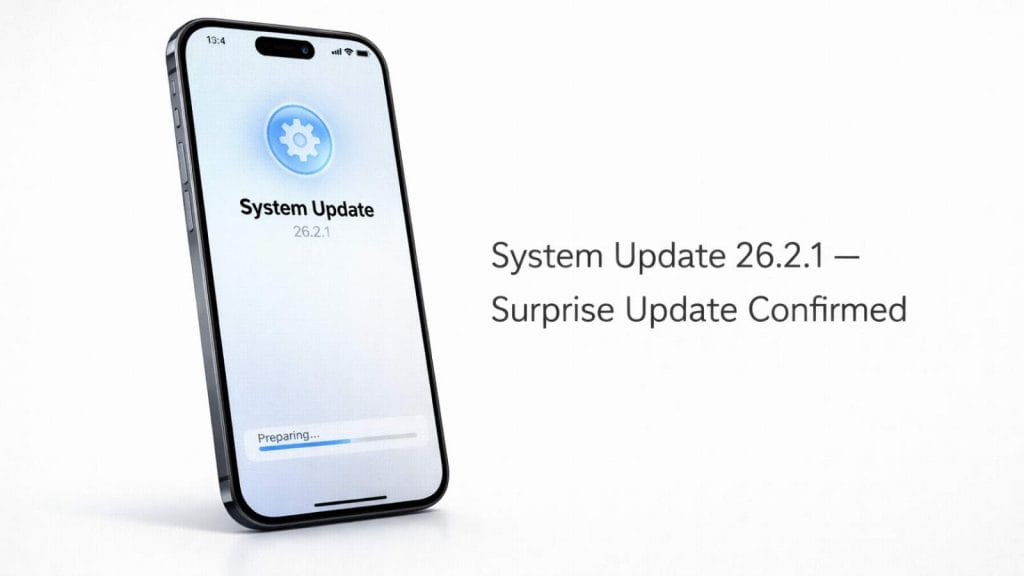iOS 26.2.1 — Surprise Update Confirmed