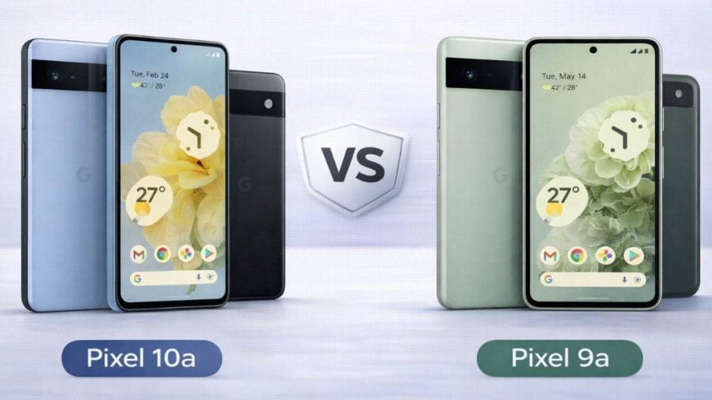 Google Pixel 10a vs Pixel 9a comparison price India 2026