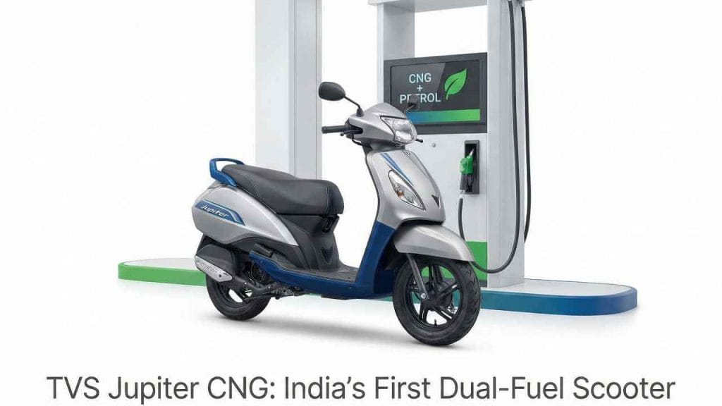 TVS Jupiter CNG Scooter