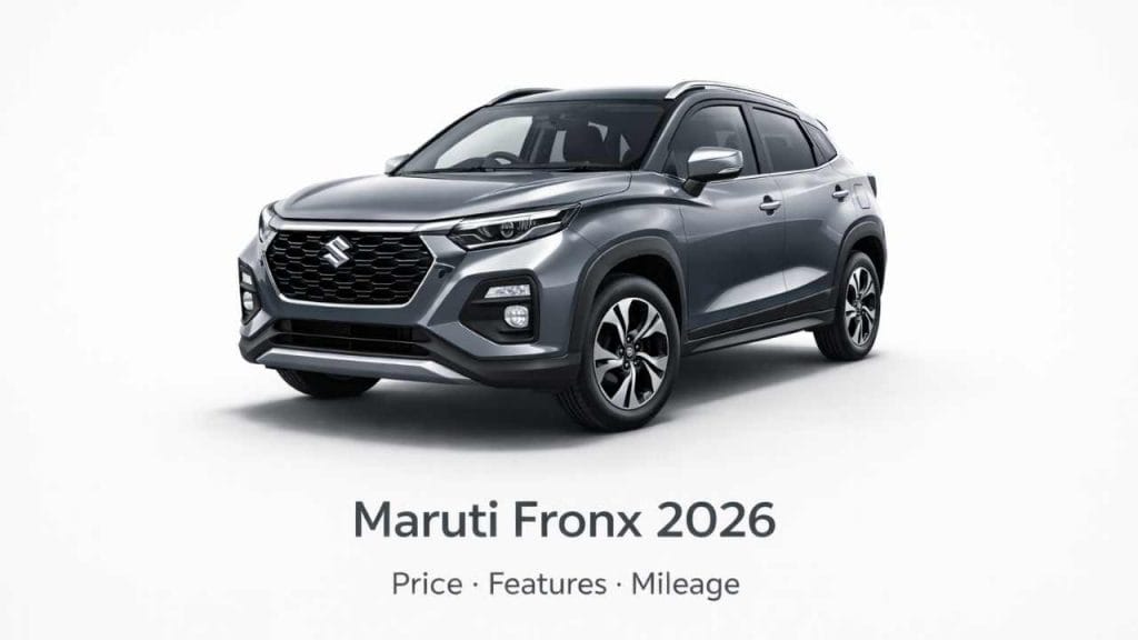 Maruti Fronx 2026 launched in India