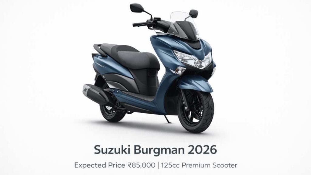Suzuki Burgman 2026 Launched in India