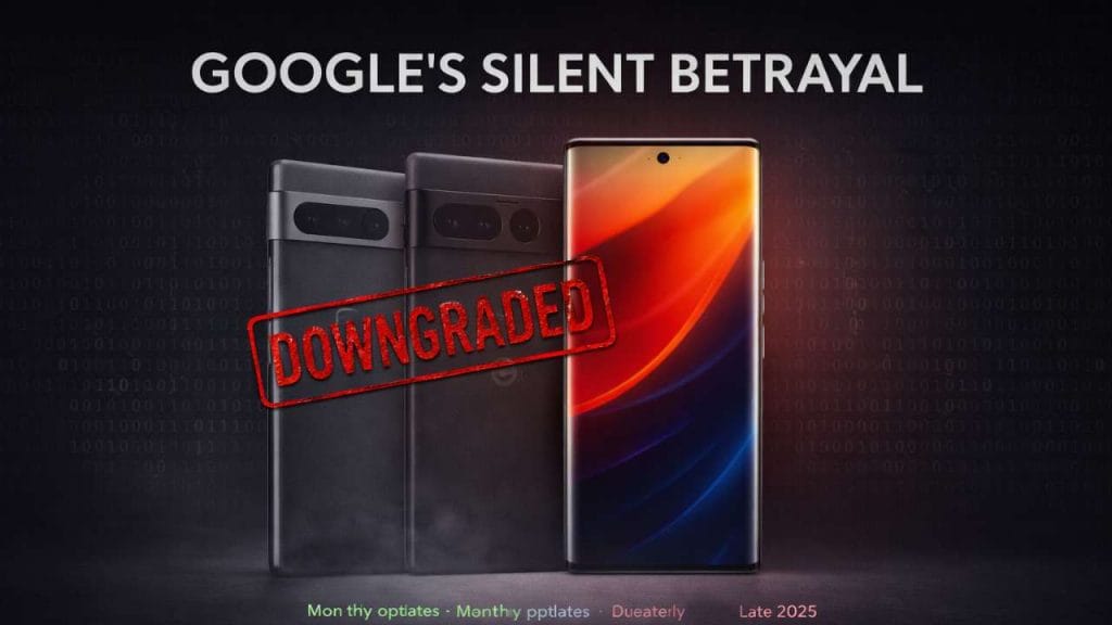 Google Pixel 6 & 7 Quietly Demoted to Quarterly Updates