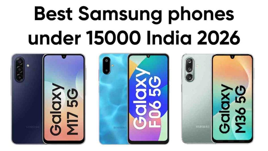 Best Samsung phones under 15000 India 2026