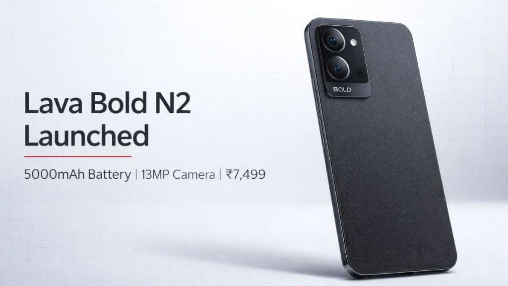 Lava Bold N2 launched in India