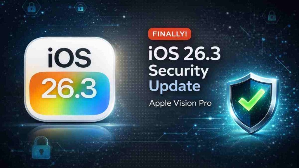 iOS 26.3 Security Update