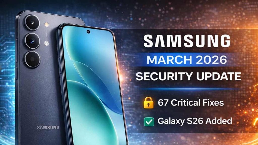 Samsung March 2026 Security Update