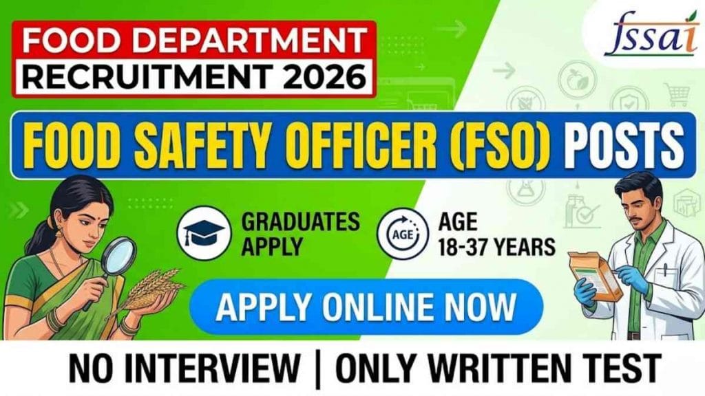 Food Department Recruitment