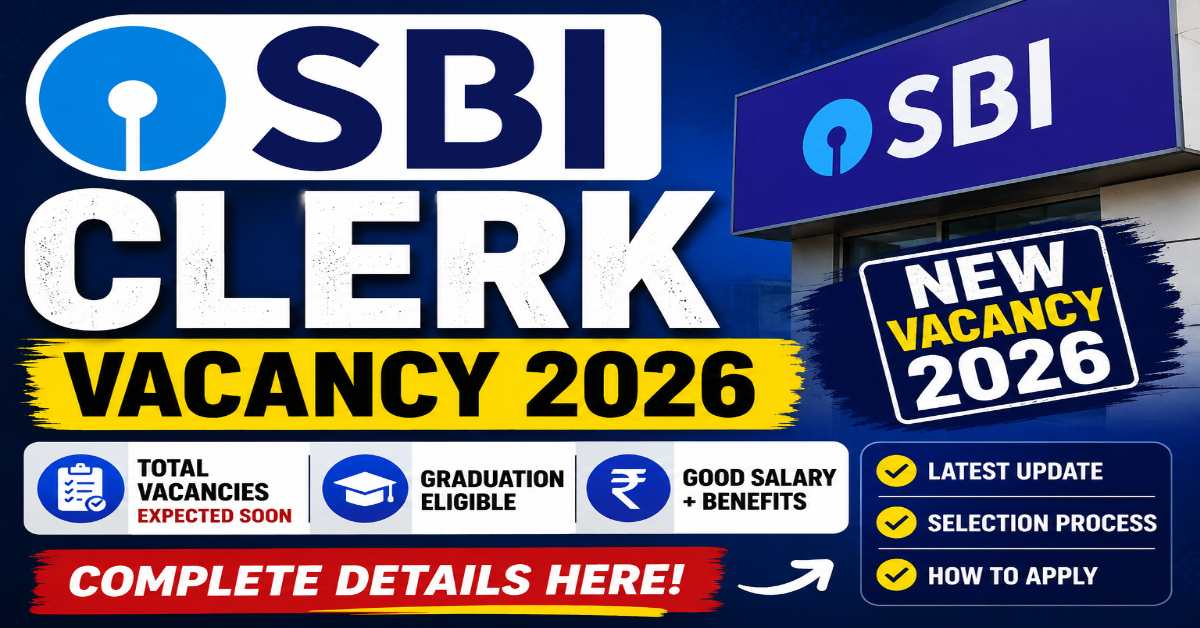 sbi clerk vacancy 2026